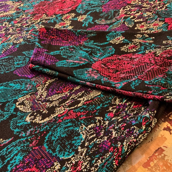 TRADITIONS - Vintage Floral Special Occasion Sweate - Picture 3 of 16